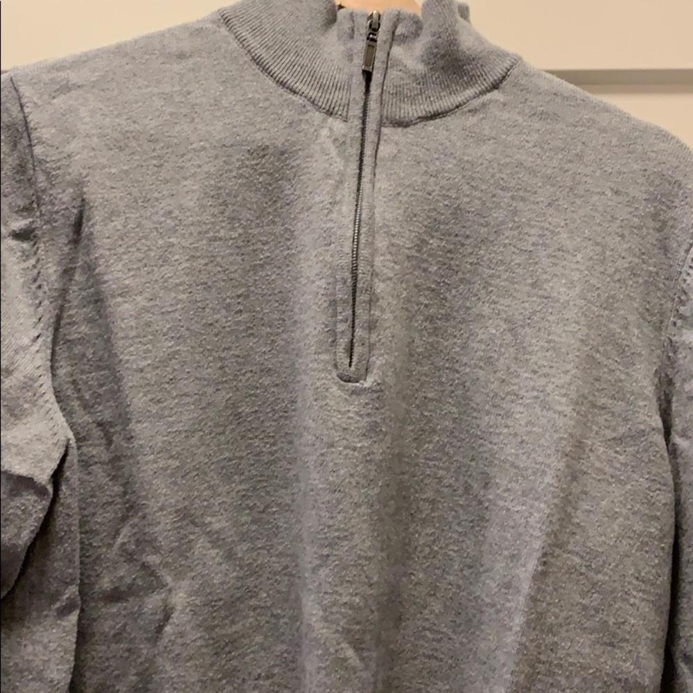 Men’s Quarter Zipper Sweater